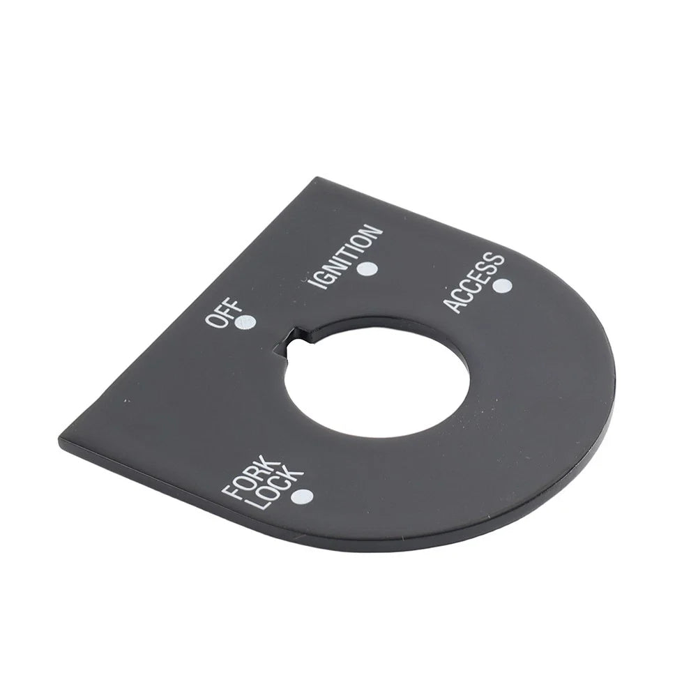 Gloss Black Ignition Switch Panel Trim for Harley Road Glide FLTRU (98-13)