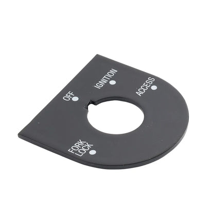 Gloss Black Ignition Switch Panel Trim for Harley Road Glide FLTRU (98-13)