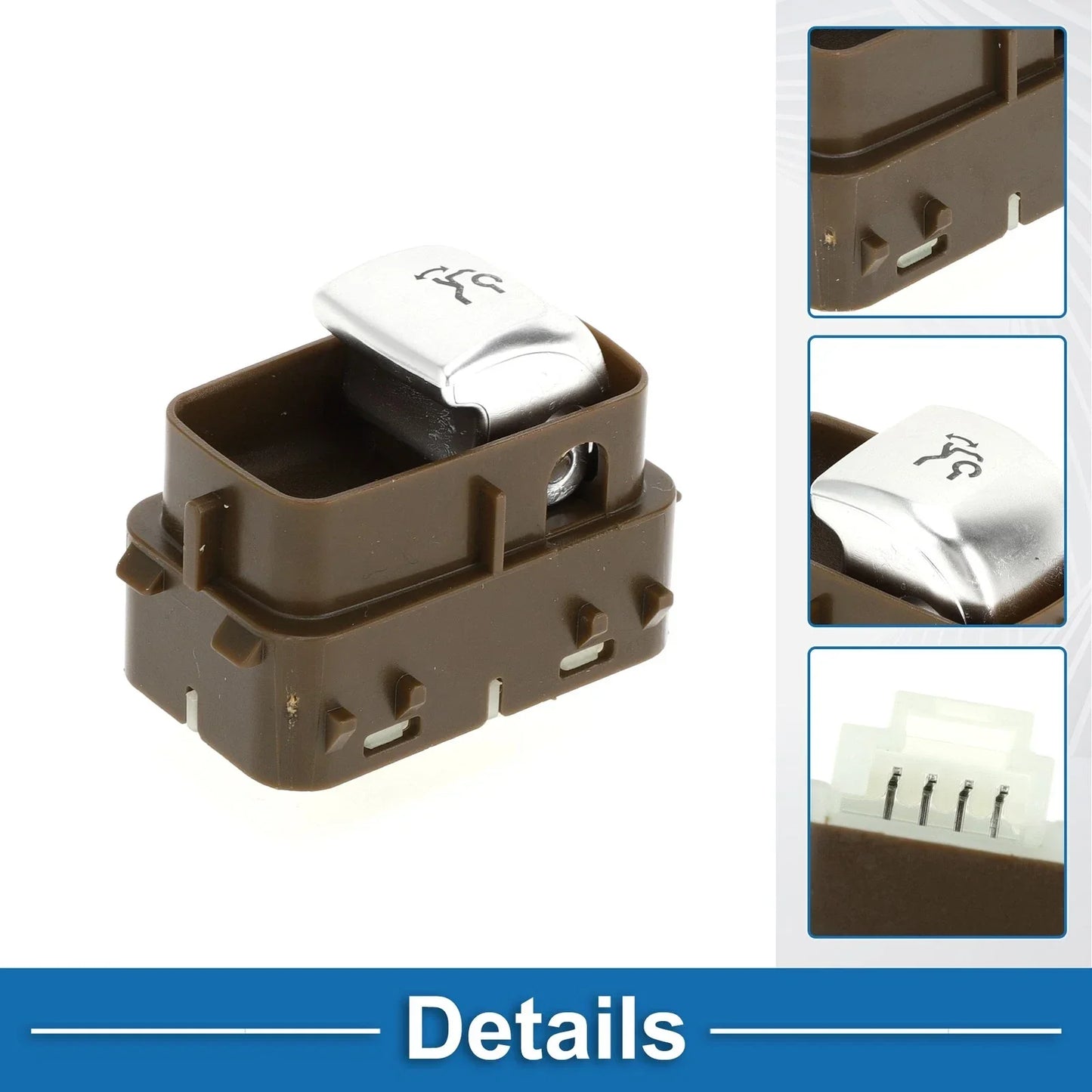 Trunk Release Switch for Mercedes C300 C400 C63 AMG Brown (2015-2020)