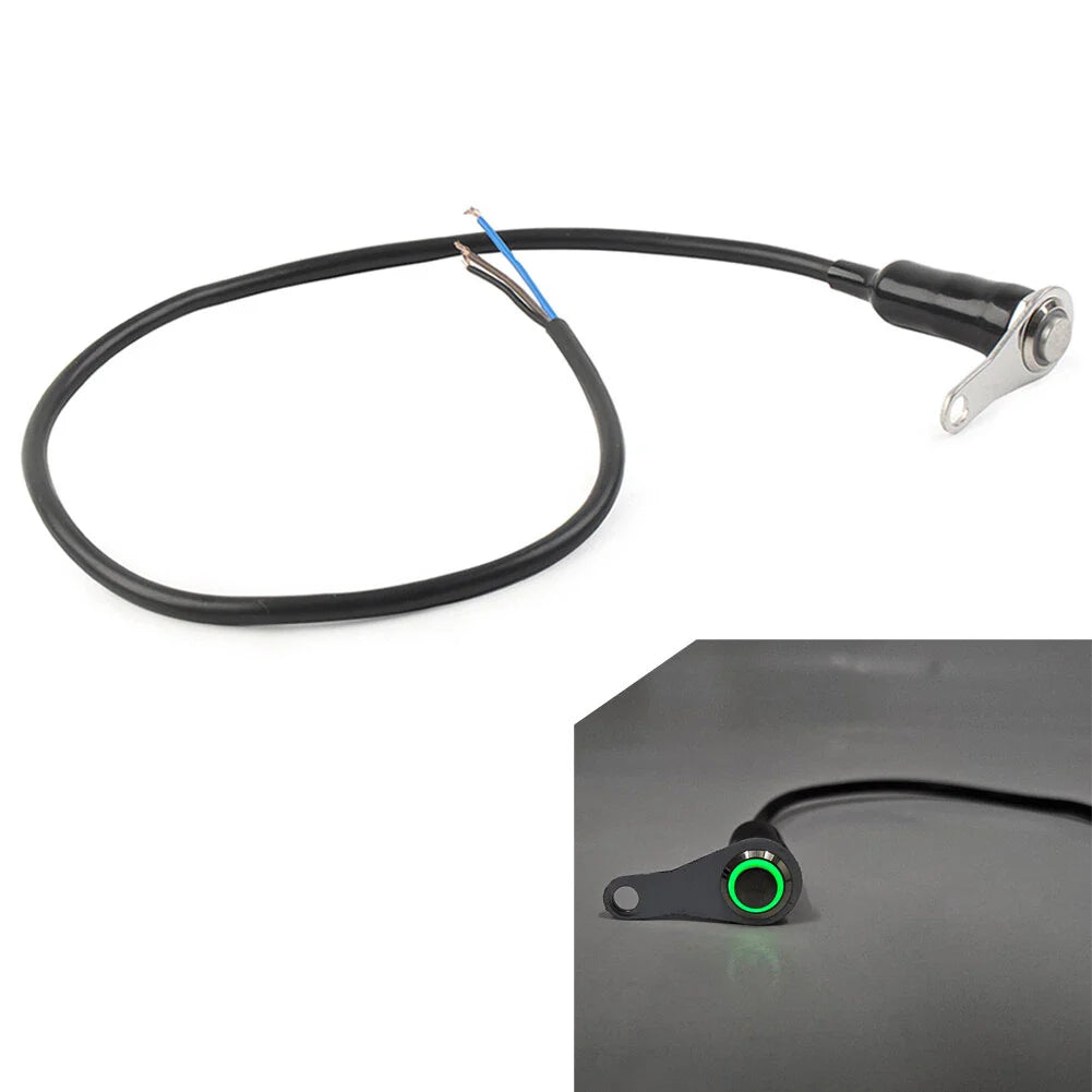 LED Switch ON/OFF Push Button for 12V Headlight Fog Light - Green