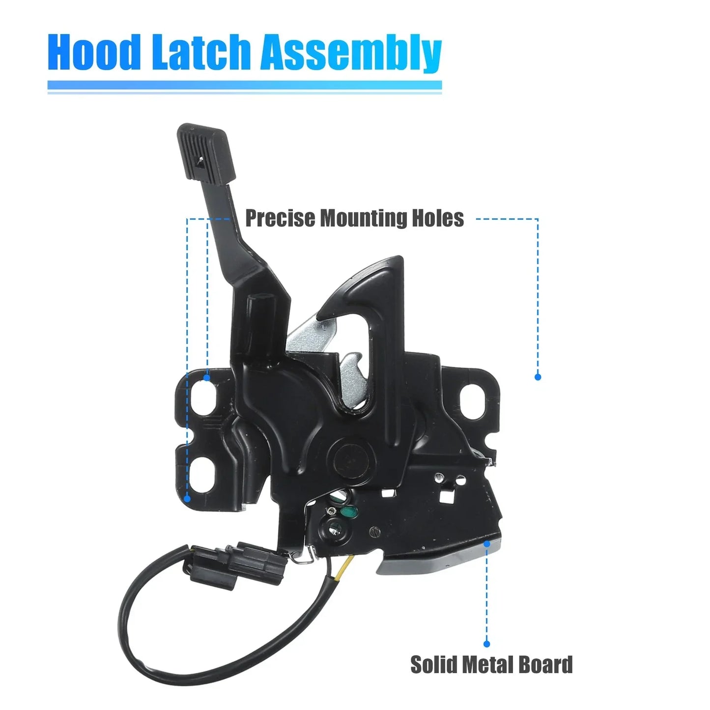 Hood Lock Latch Assembly for Honda Passport, Pilot (2019-2021)
