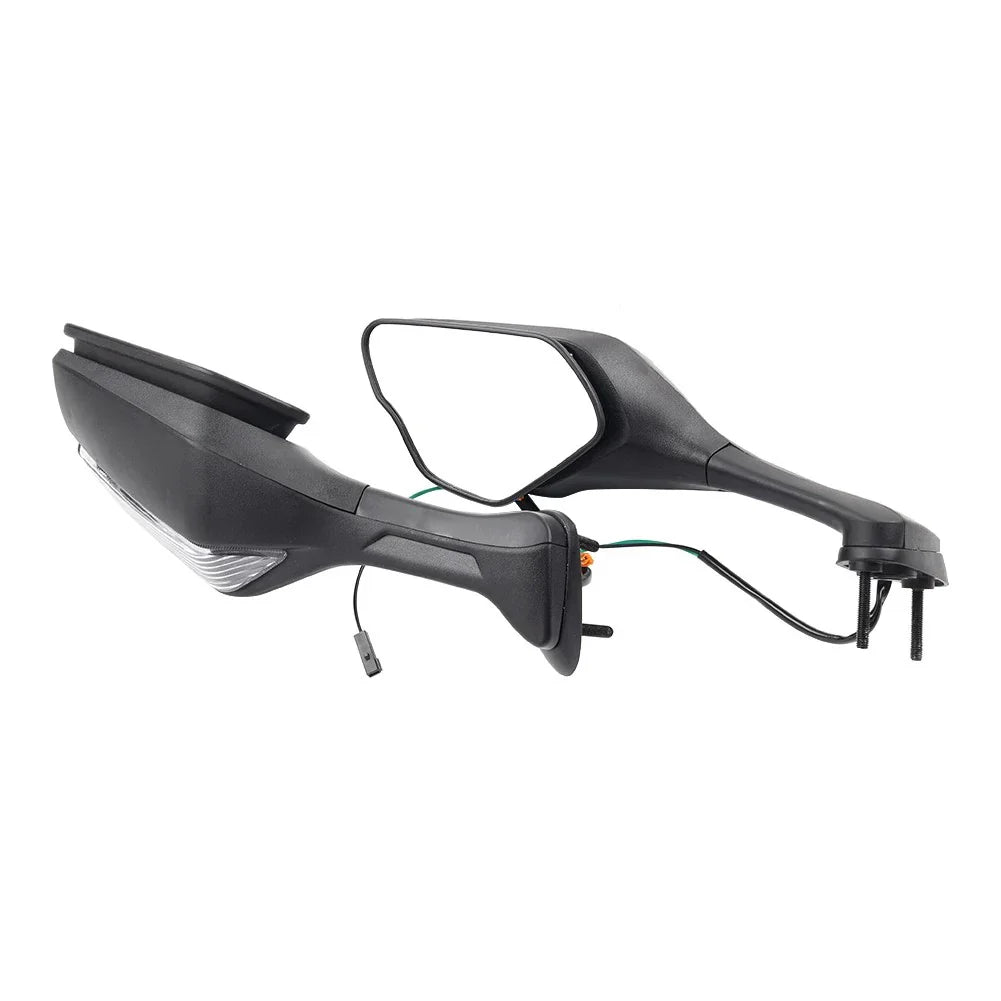 Side Rear View Mirrors w/ Turn Signals for Honda CBR1000RR (2017-2024)
