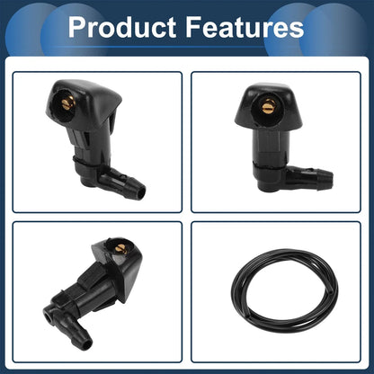 Windshield Washer Nozzle & Fluid Hose for Honda Civic (2016-2021)