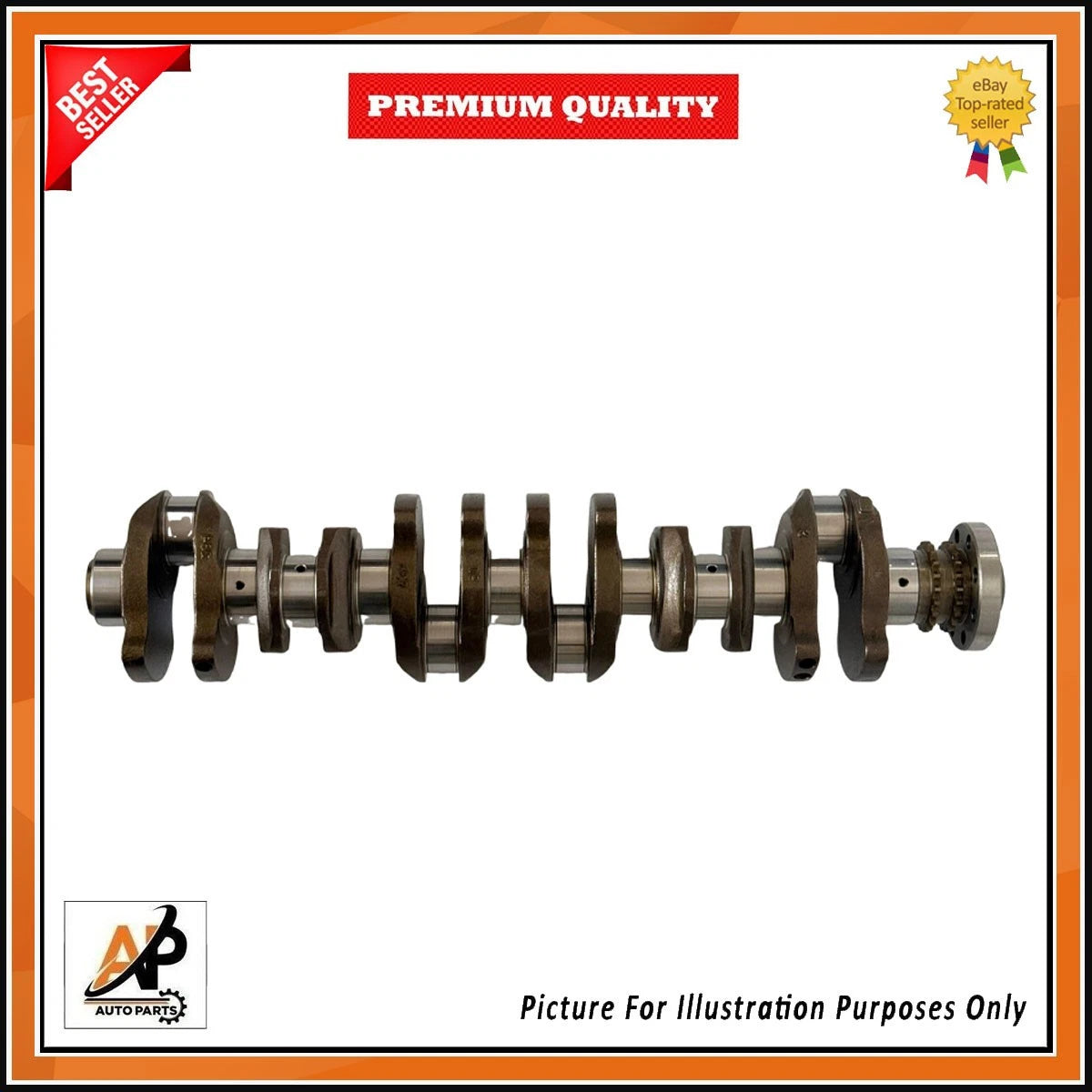 Crankshaft 8 Web Heavy Duty for BMW X3 F25 XDrive 30/35d (2014–2018)