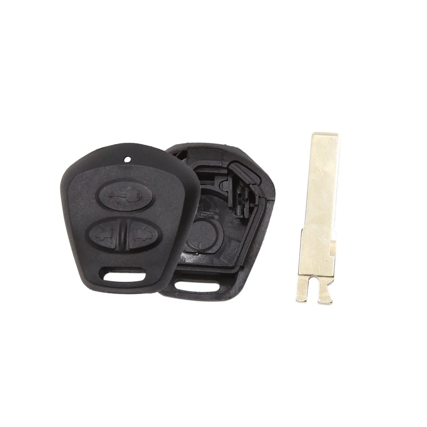 Car Key Fob Shell Case for Porsche Cayenne 911 996 Boxster S 986 (2003-2012)