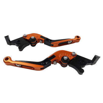 CNC Orange Extendable Brake Clutch Levers for BMW R1200GS R1250GS (2013-2020)