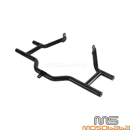 Black Crash Bar & Frame Sliders for Harley Touring Street Glide (2009-2023)