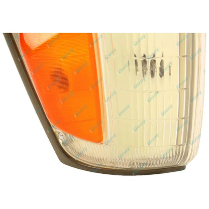Grey Trim Corner Indicator Park Lights Pair for Toyota Hilux 1988-1991