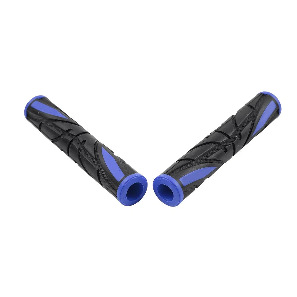 Universal Blue Brake Clutch Handle Bar Grips for Motorcycles