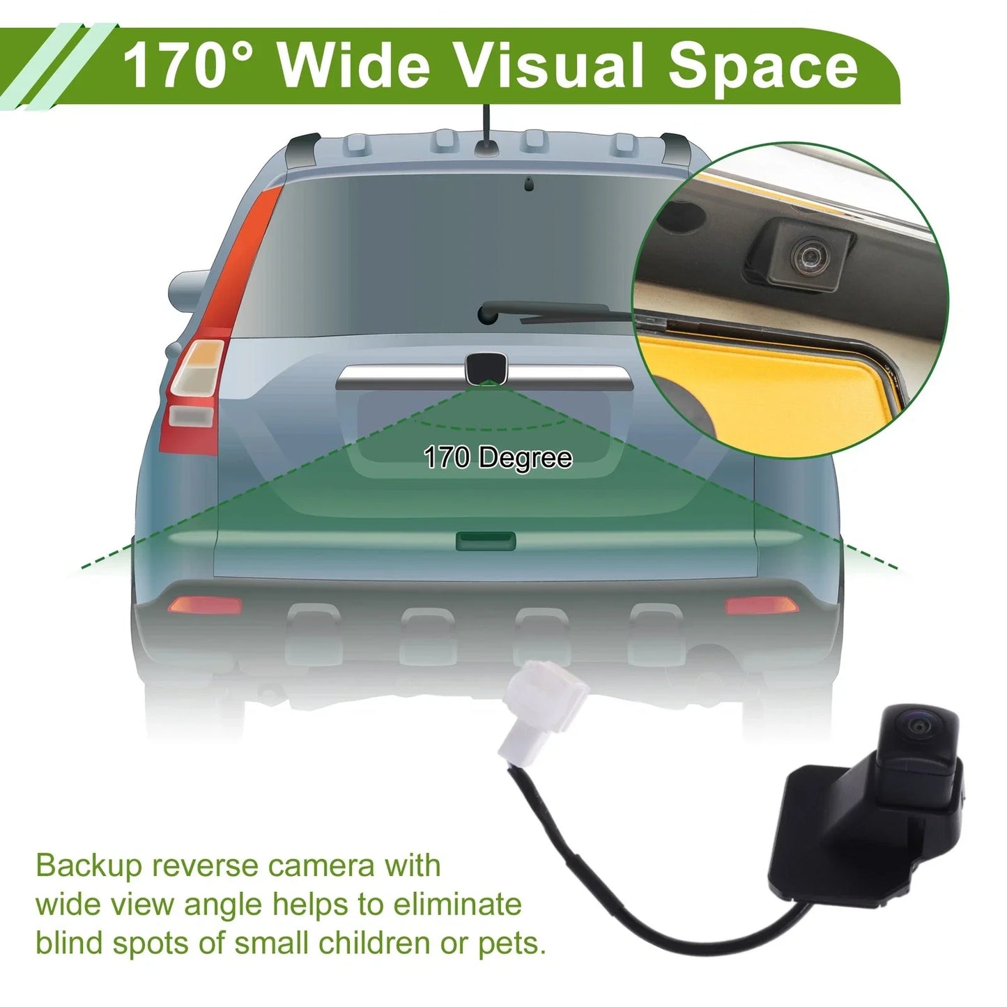 Car Park Assist Camera for Honda CR-V 2014-2017 (2 x Cameras)