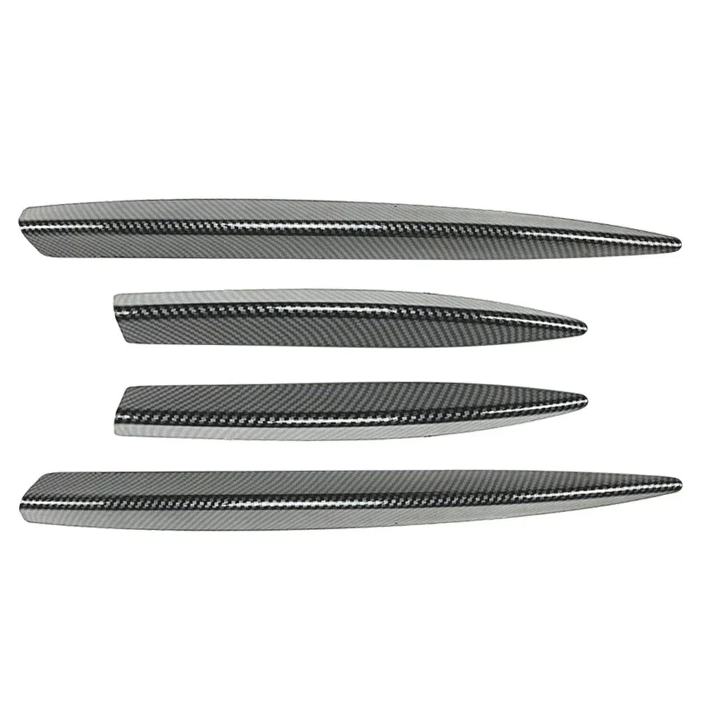 Fog Light Strips Grille Cover Trim Carbon for Mercedes Benz A Class (2023)