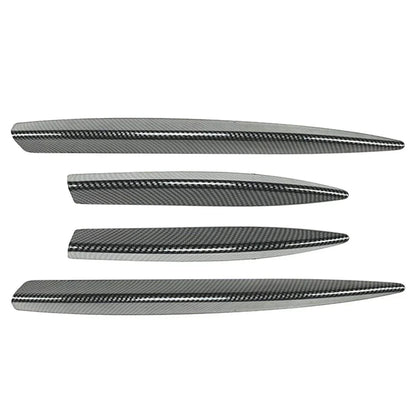Fog Light Strips Grille Cover Trim Carbon for Mercedes Benz A Class (2023)