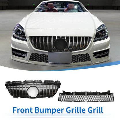 Front Upper Bumper Grille for Mercedes-Benz SLK200 (2000-2004)