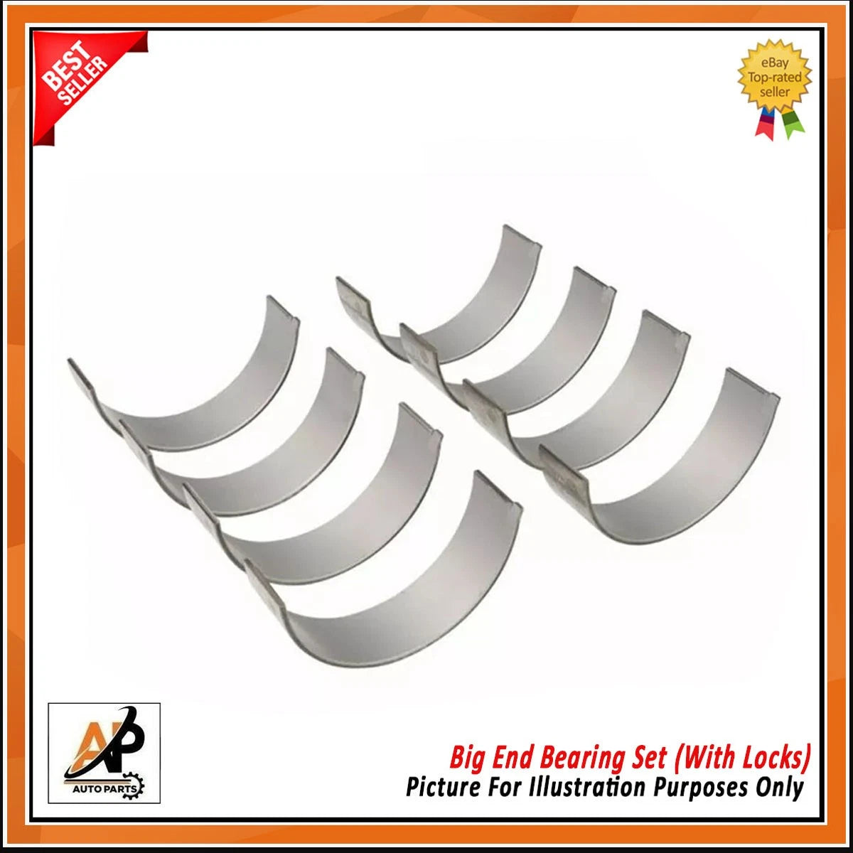 Big End Bearing Set 0.50 Replacement for Citroen Jumper 2.0 (2002–2018)