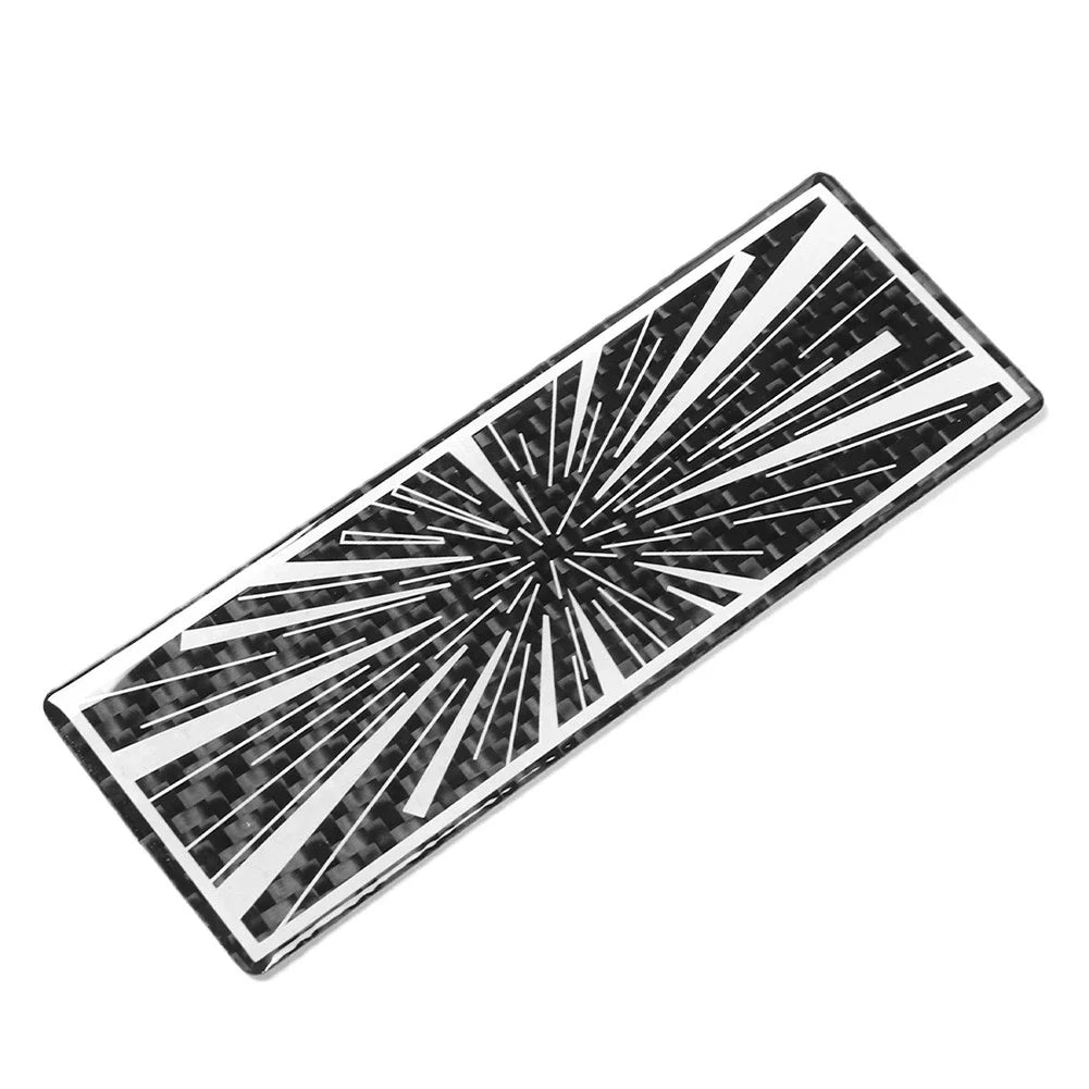 Car Time Space Badge Tunnel Trunk Decal for Tesla Model 3, Model Y, Model X