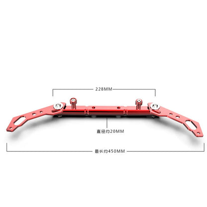 7/8" CNC Blue Handlebar Balance Cross Bar Lever for Motorcycle