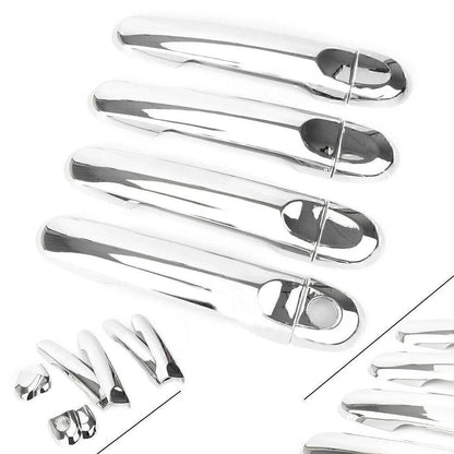 Chrome Door Handle Cover Trim for Nissan Sunny Versa (2014-2016)
