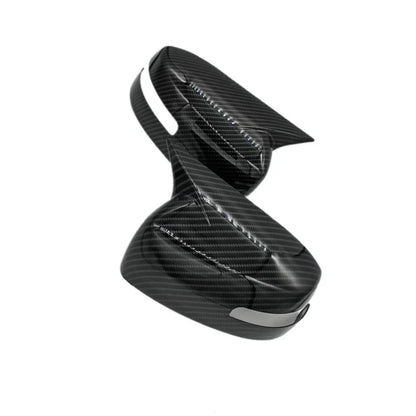 Side Mirror Covers Carbon Fiber Look for Mitsubishi Lancer EVO (2013-2016)