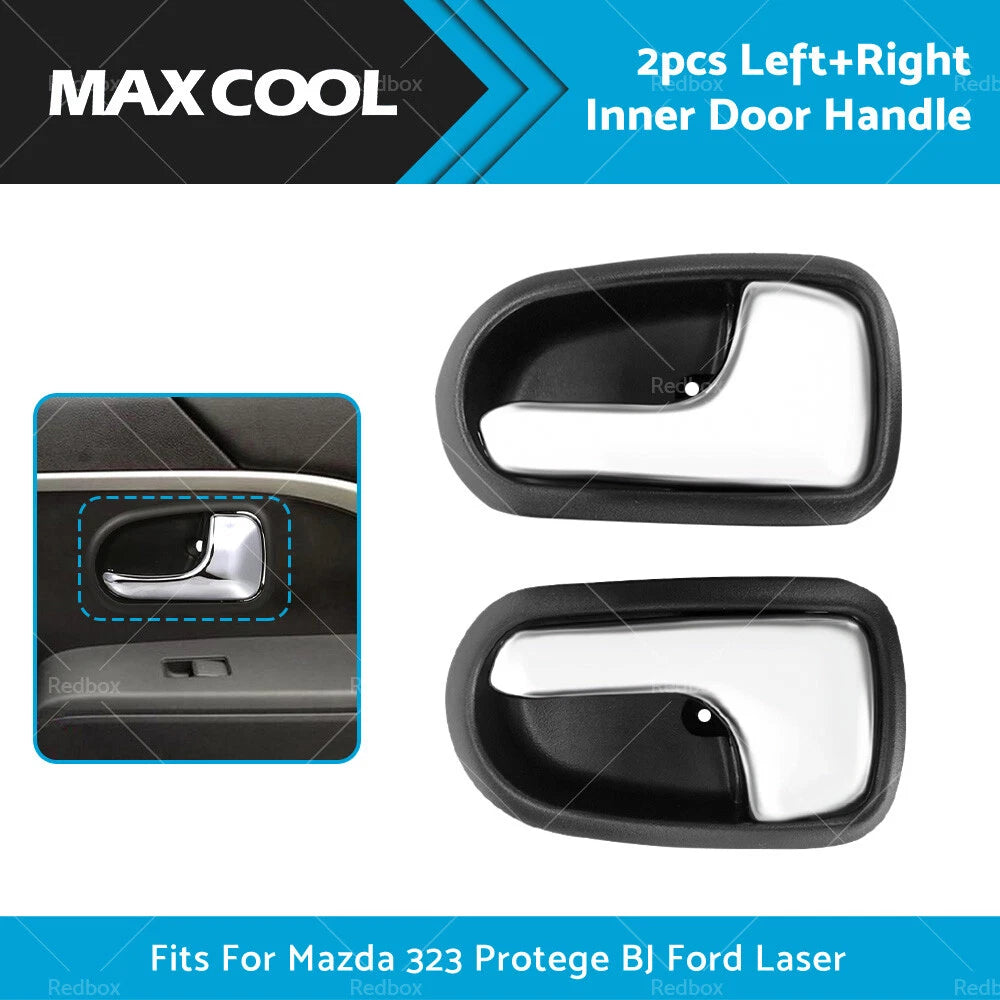 Inner Door Handles Pair for Mazda 323 Astina, Ford Laser (1990-1996)