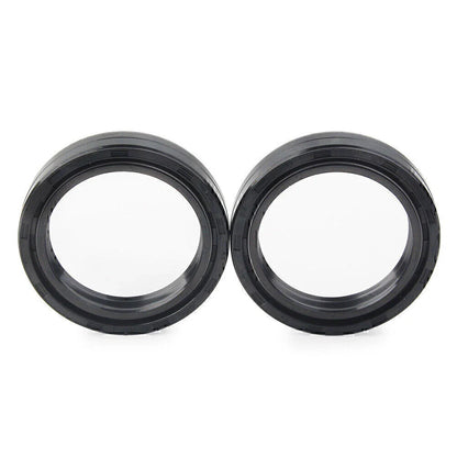 Black 48x60mm Motorcycle Front Fork Damper Shock Absorber Oil Seal