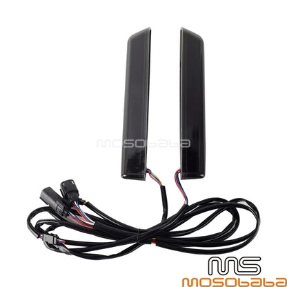 LED Run Brake Flowing Tail Light for Harley Touring Road Glide (2014-2023)