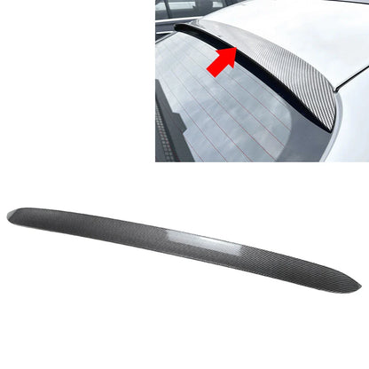 Carbon Look Rear Roof Spoiler Wing Lip for Mercedes Benz C Class (2022-2024)