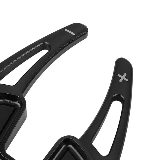 Aluminum Alloy Black Steering Wheel Shift Paddle for Mercedes Benz GLA GLK (2015-2020)