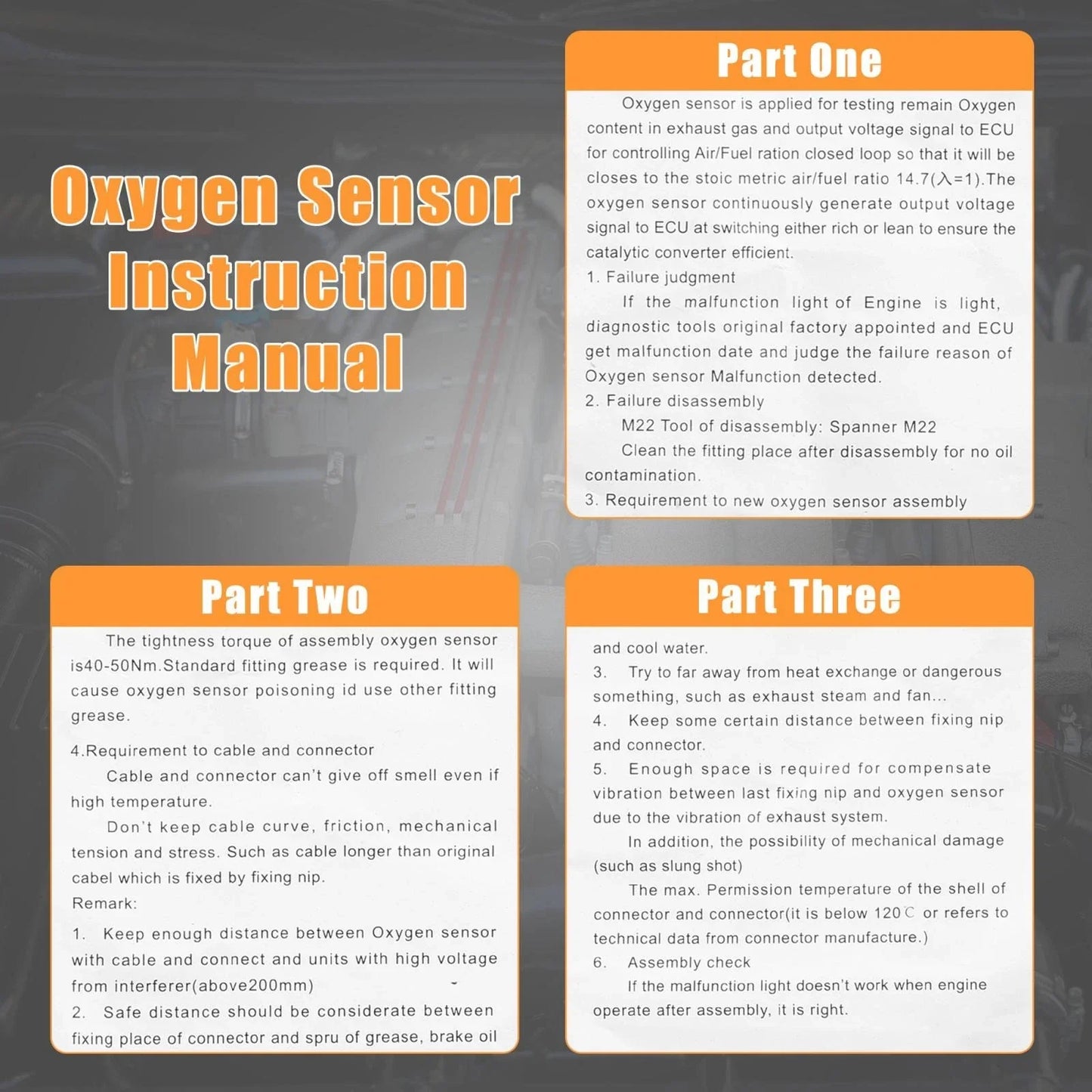 Oxygen Sensor Upstream for Honda Odyssey (2007-2010)