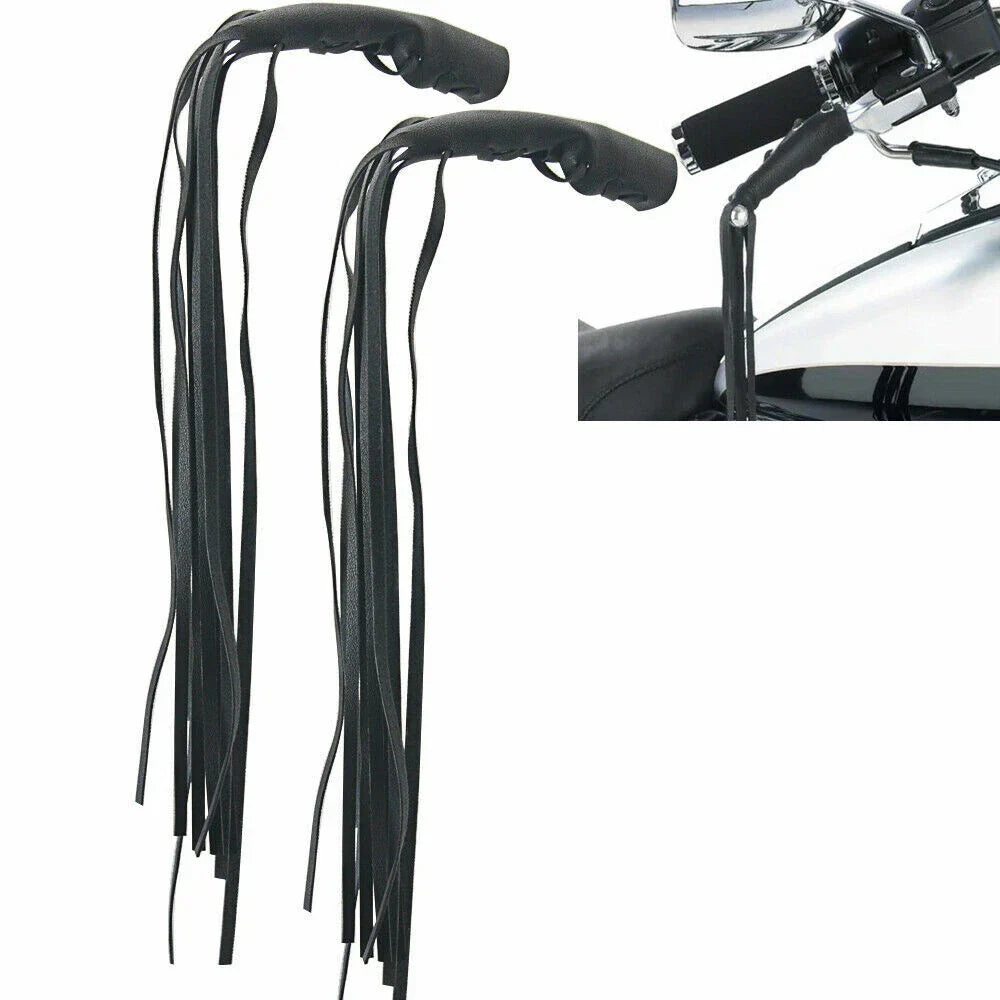 12" Motorcycle Brake Lever Covers for Biker Clutch - Black