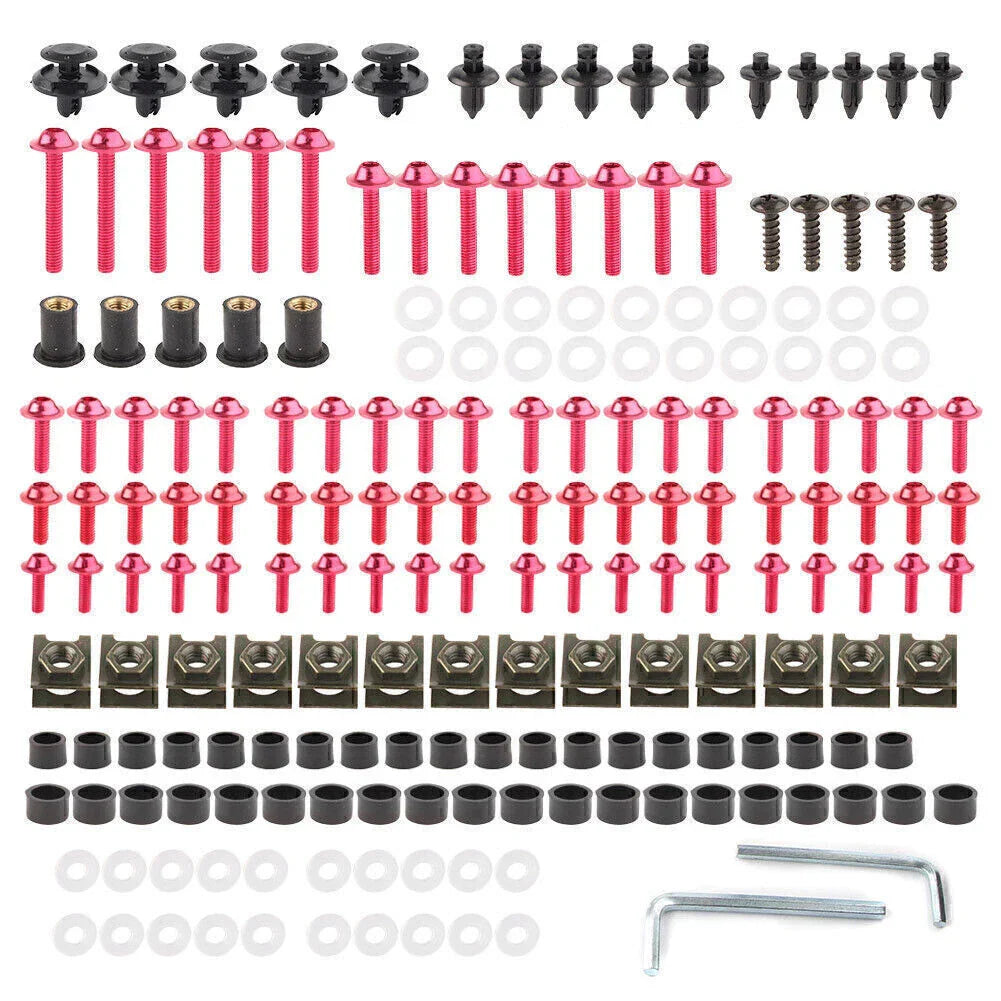 Bodywork Fairing Screws Bolts Kit for Honda CBR600RR CBR900RR CBR1000RR (2003-2023)