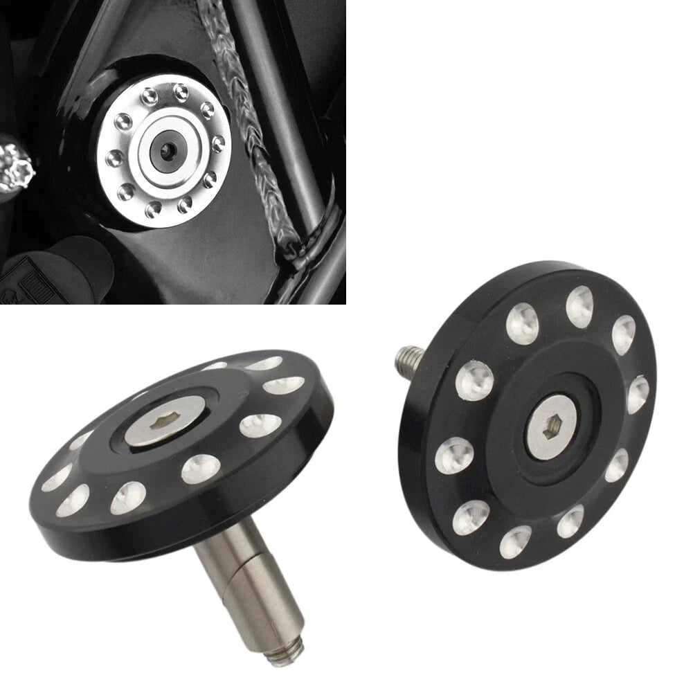 Frame Hole Cap Cover Plug for STREET Twin SCRAMBLER 1200 BOBBER T120 (2016-2024)