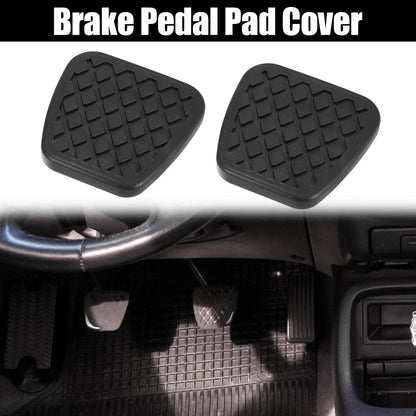 2 x Brake Clutch Pedal Pad Covers for Honda Accord Civic (2003-2012)