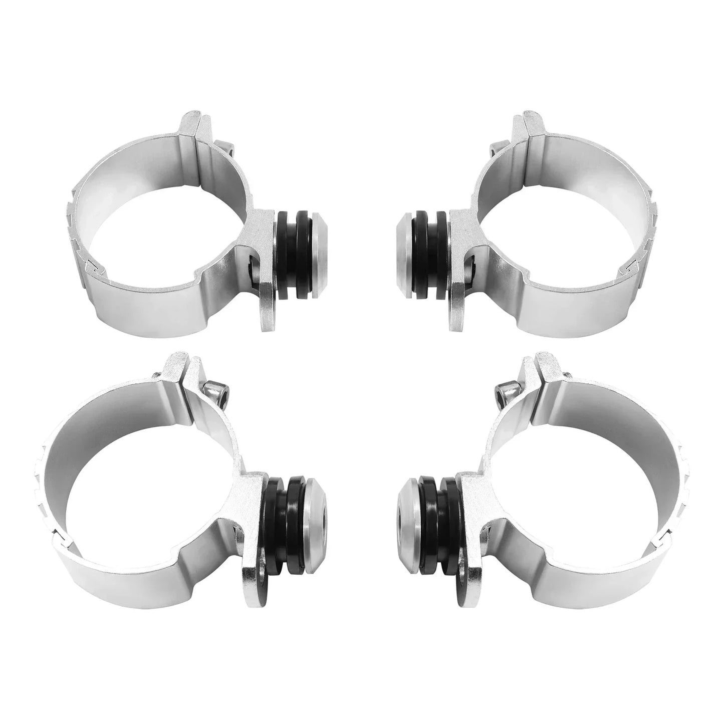49mm Windshield Clamps for Harley Softail Street Bob Low Rider (2018-2024)