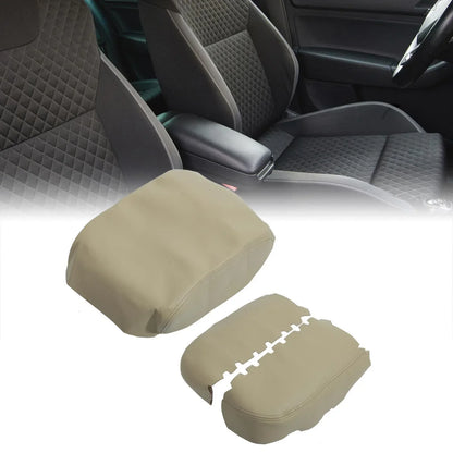 Center Console Front Door Armrest Cover Pad for Honda Pilot (2009-2015)