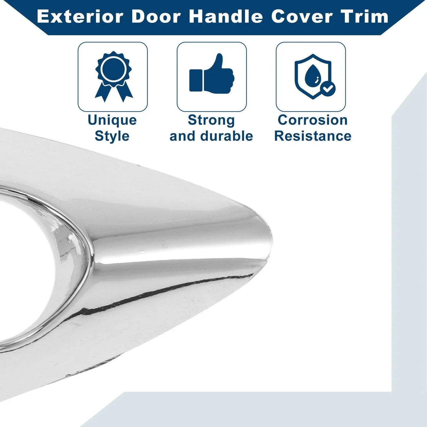 Exterior Door Handle Cover Trim for Hyundai Elantra (2011-2016)