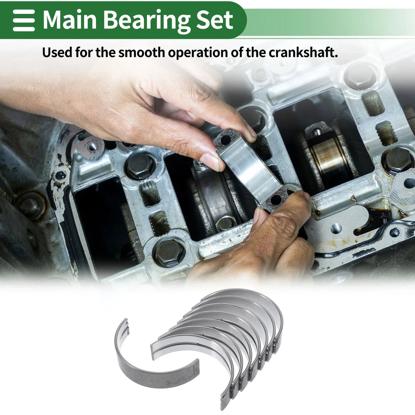 Main Bearing Set for Hyundai Tucson (2004-2009)