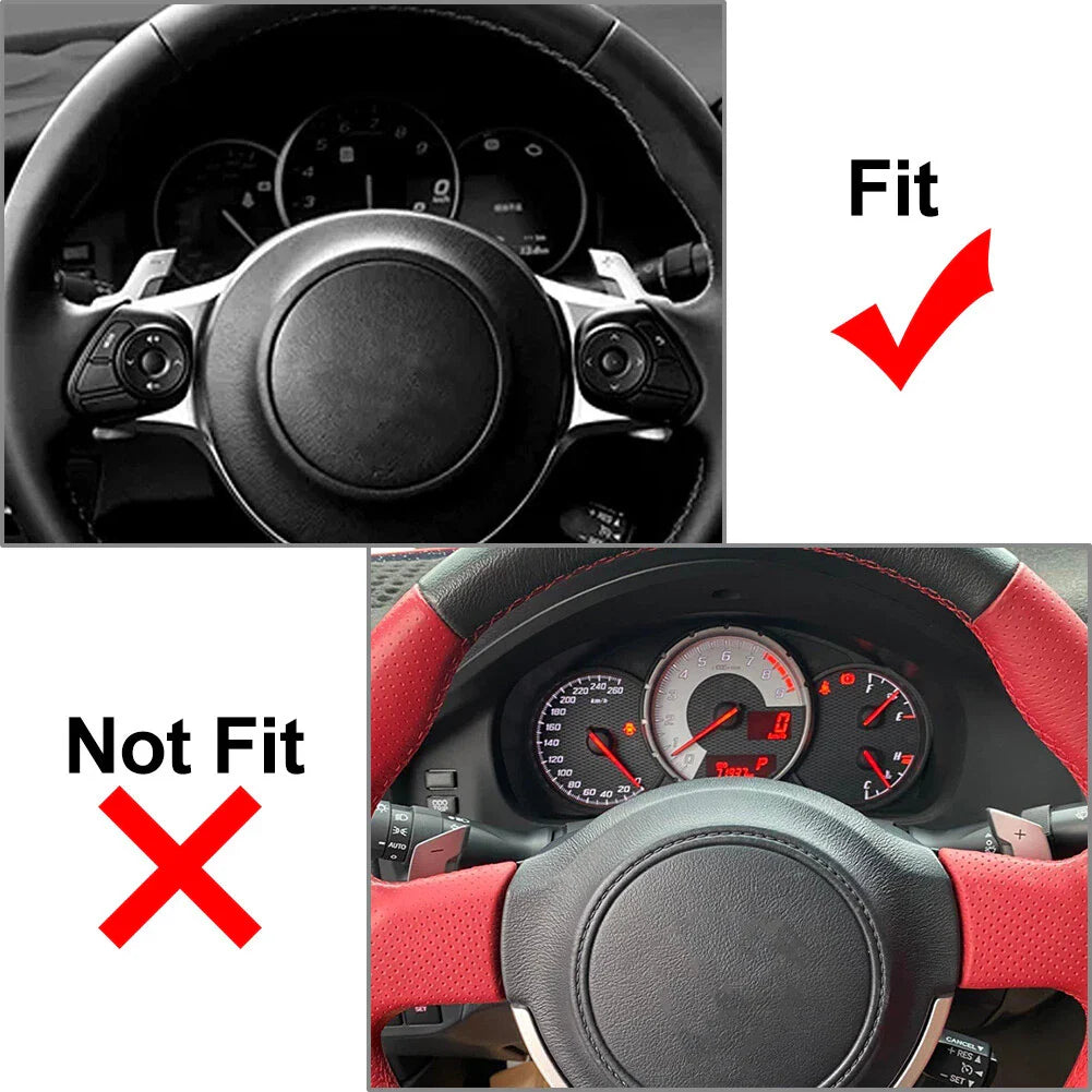 Steering Wheel Shift Paddle Extensions for Subaru BRZ, Toyota 86, GR86