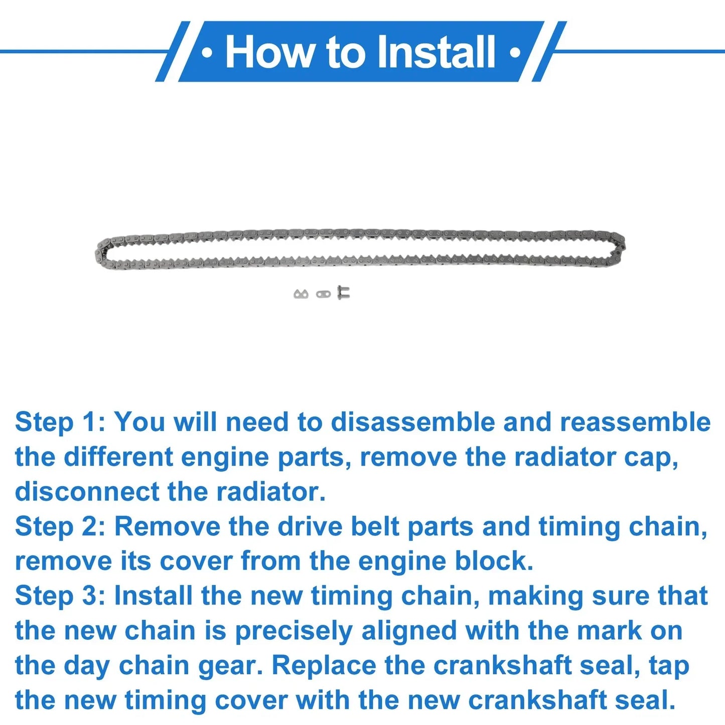 Timing Chain Kit for Mercedes-Benz SLK200 (2011-2016)