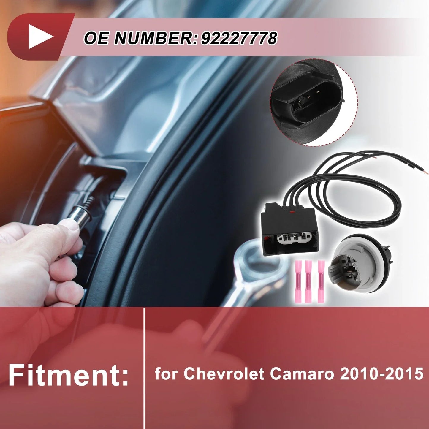 Turn Signal Light Socket Wiring for Chevrolet Camaro (2010-2015)