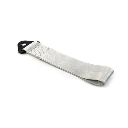 Tow Strap Belt Rope for Universal Car Rear/Front Bumper - Gray