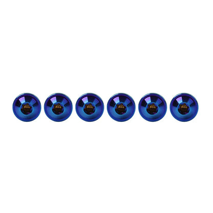 6pcs M5x15mm Titanium Torx Head Self Tapping Screws for Fasteners