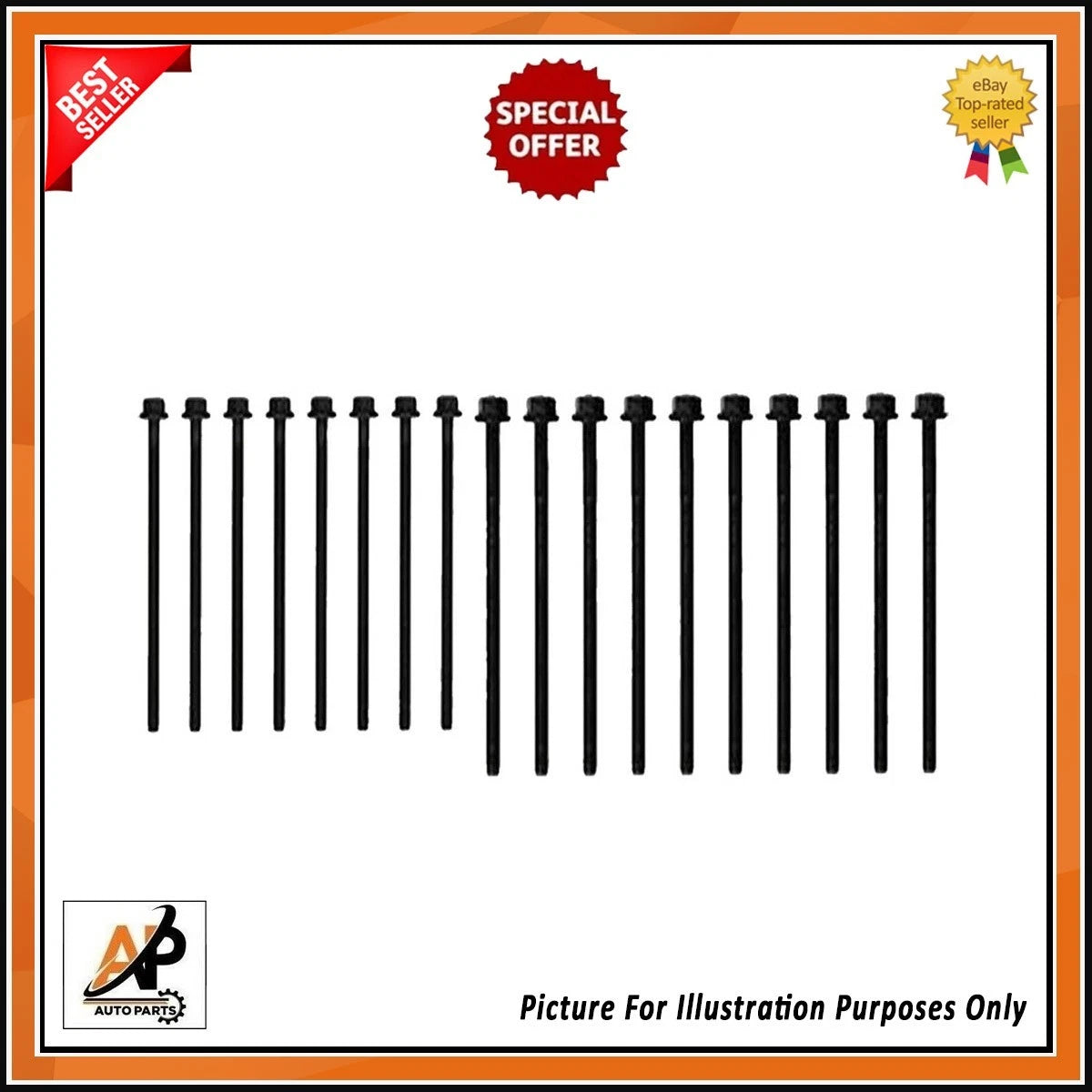 Engine Piston Ring Set Replacement for Ford Transit 2.2 TDCi RWD (2000–2006)