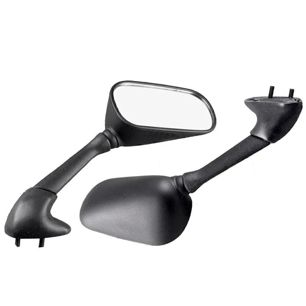 Oval Matte Rear View Mirrors for Yamaha YZF R6 (2001-2003)