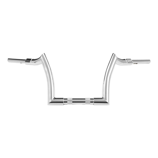 10" Rise 1 1/4" Ape Handlebar for Harley Road King, Dyna, Softail, Sportster