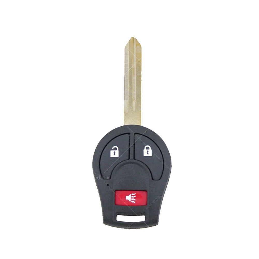 433MHz Car Remote Key 3 Buttons for Nissan X-Trail T31, Tiida, Micra, Pulsar, Almera