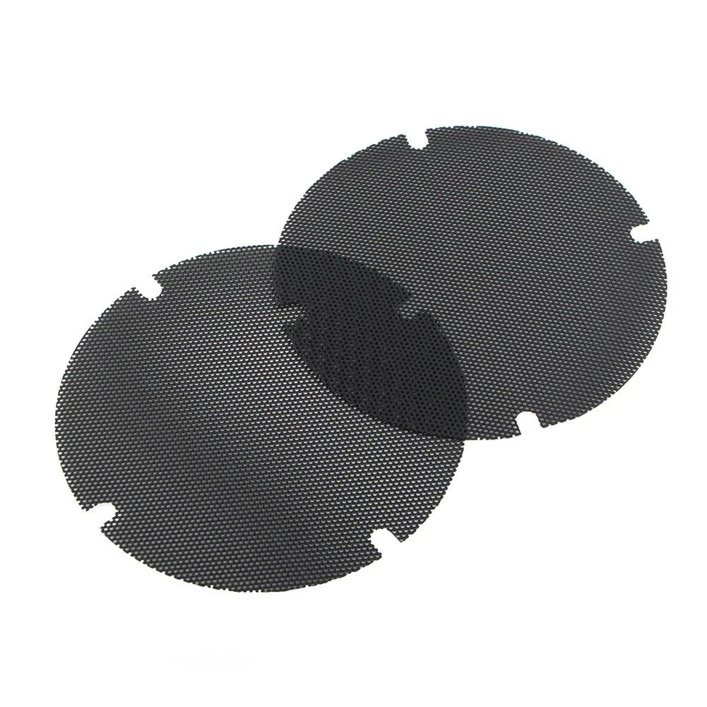 Mesh Rear Passenger Speaker Grill Covers for Harley Touring (2014-Current)  Black