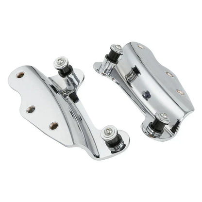 Chrome Sissy Bar Rack Backrest Docking Kit for Harley Touring (2009-2013)