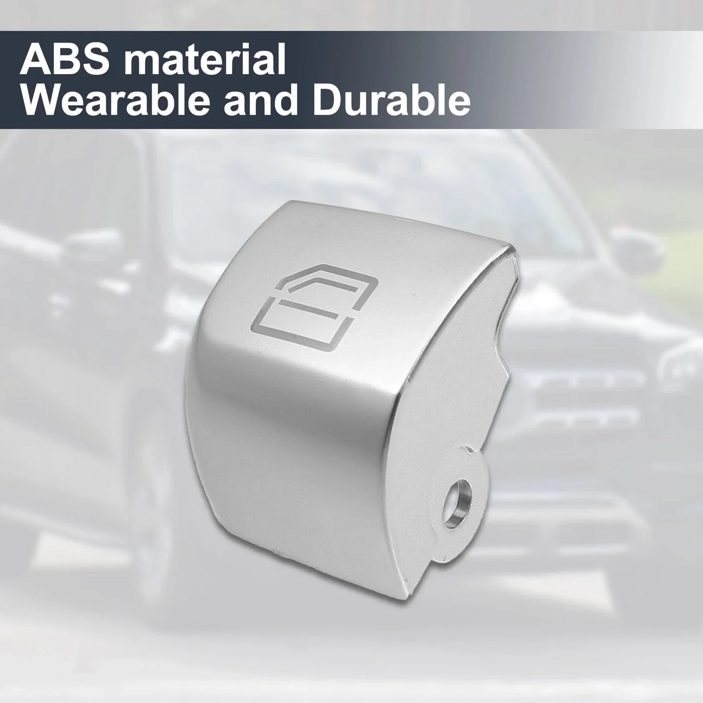 Rear Left Window Glass Lift Switch Button Cover for Mercedes-Benz (2003-2009)