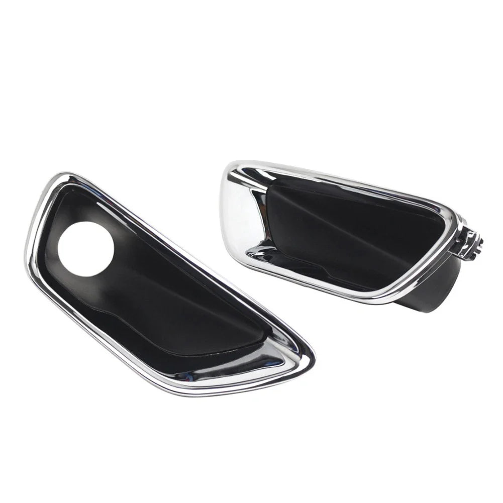 Fog Light Lamp Cover Bezel Chrome Trim for Jeep Grand Cherokee (2017-2021)