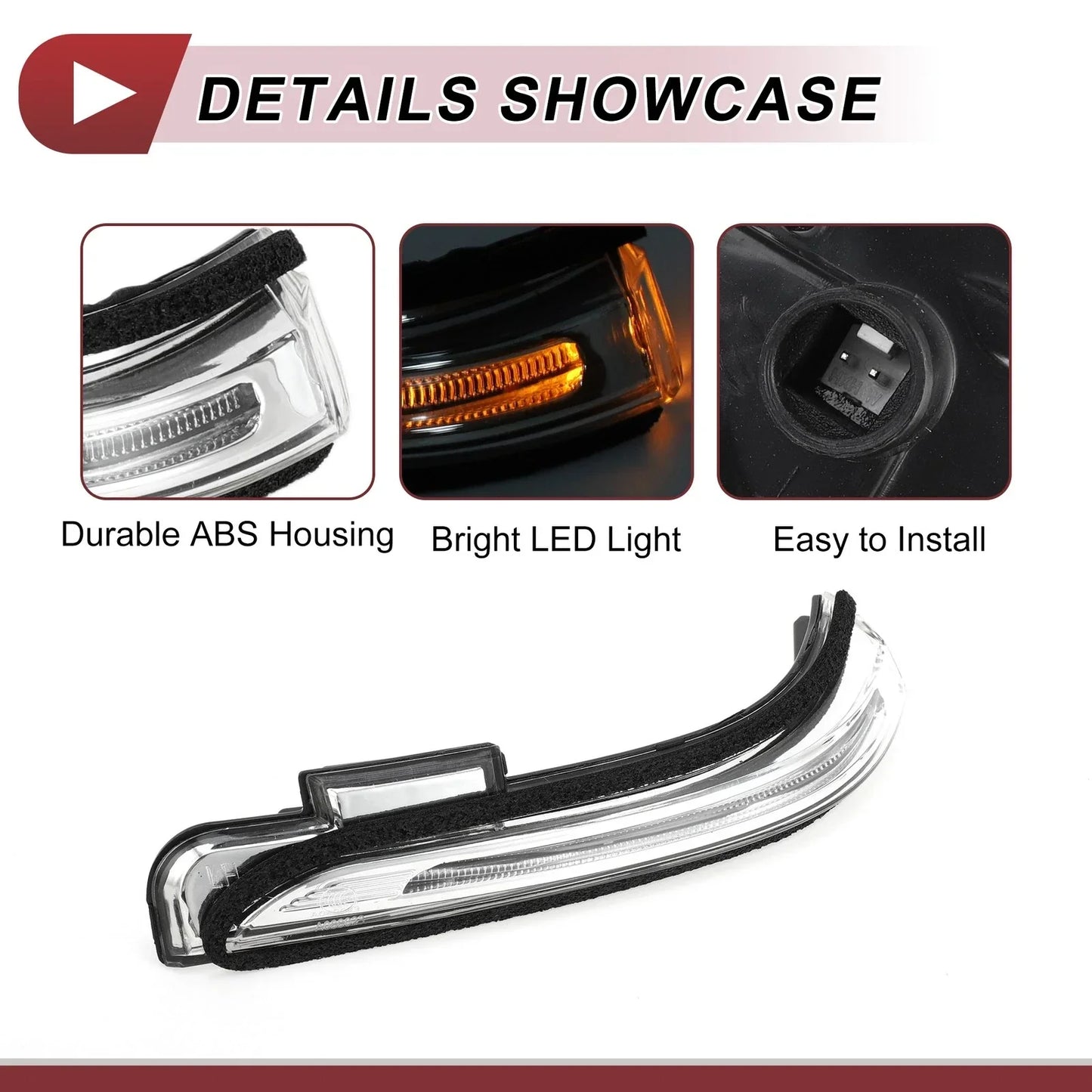 Left Mirror Turn Signal Light for Hyundai Creta IX25 (2015-2023)